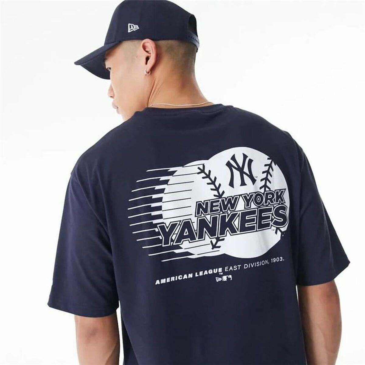 Tricou cu Mânecă Scurtă Bărbați New Era BASEBALL GRPHIC OS New York Yankees