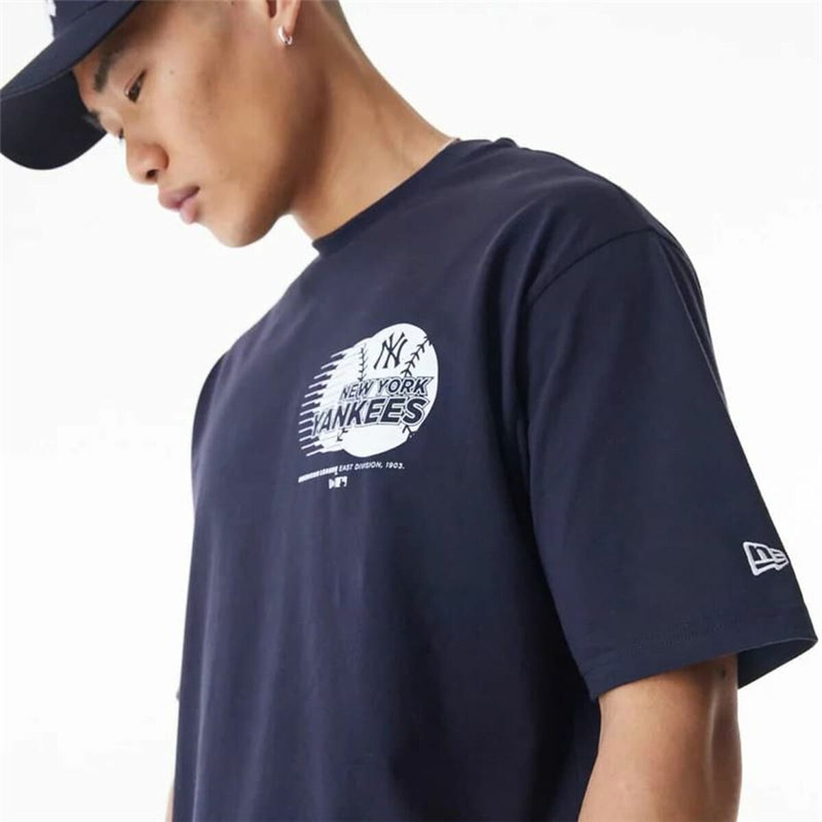 Tricou cu Mânecă Scurtă Bărbați New Era BASEBALL GRPHIC OS New York Yankees