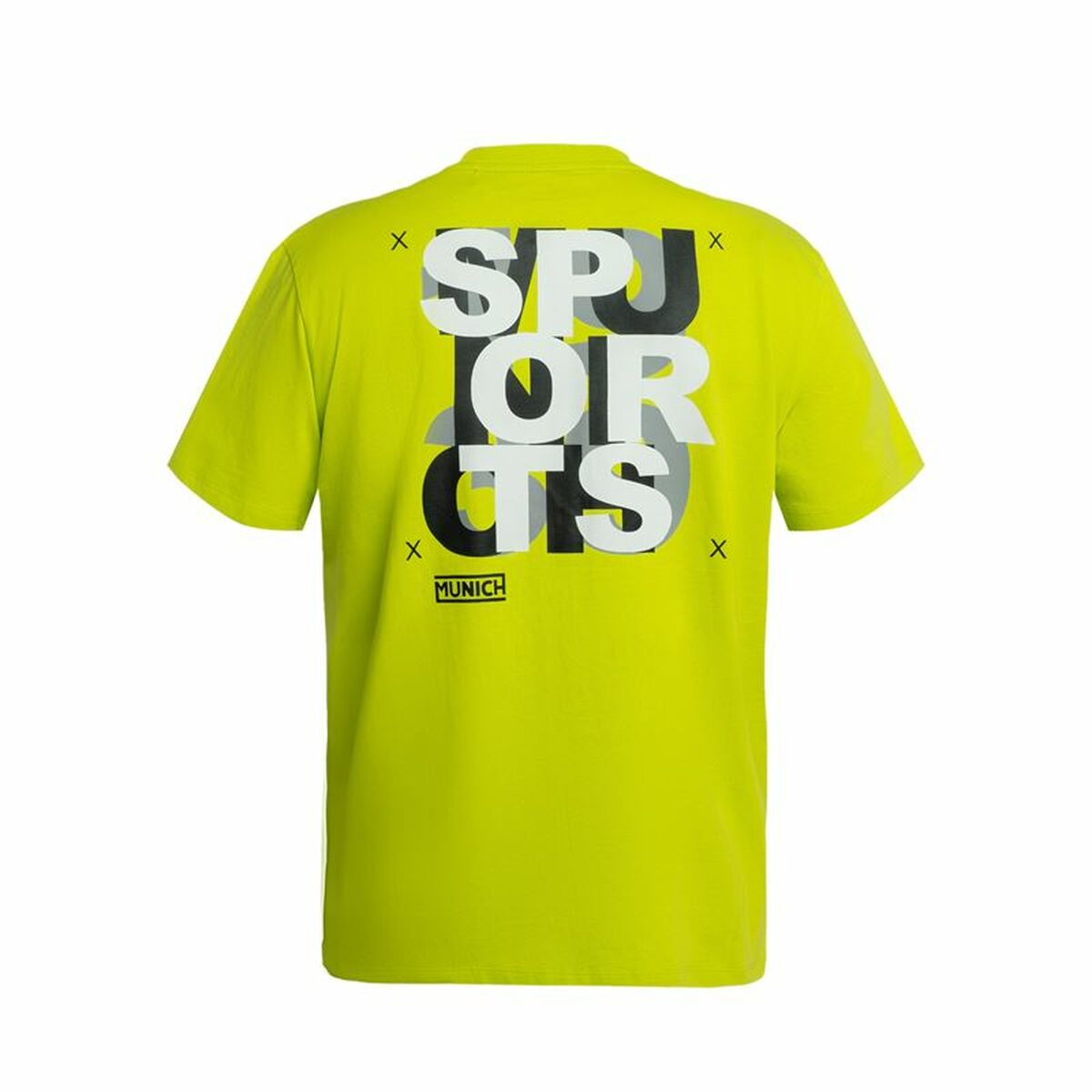 Tricou Sport cu Mânecă Scurtă Munich Galben