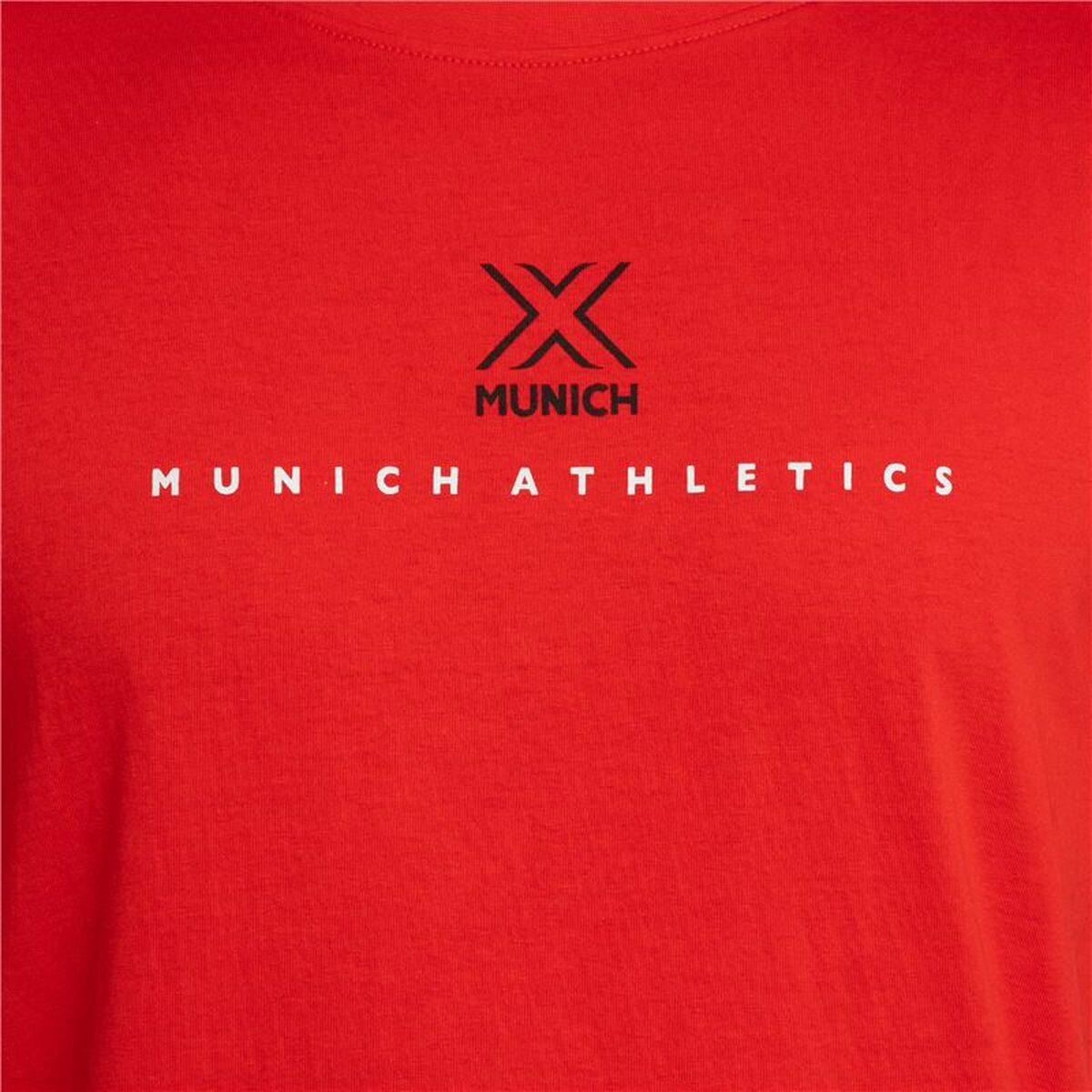 Tricou Sport cu Mânecă Scurtă Munich Roșu