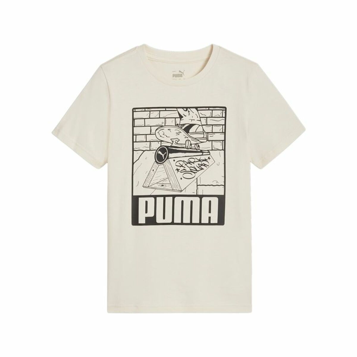Tricou cu Mânecă Scurtă pentru Copii Puma Essentials+ Mid 90S Graphic