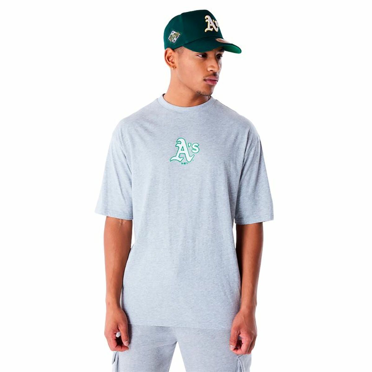 Tricou cu Mânecă Scurtă Bărbați New Era MLB WORLD SERIES OS Oakland Athletics