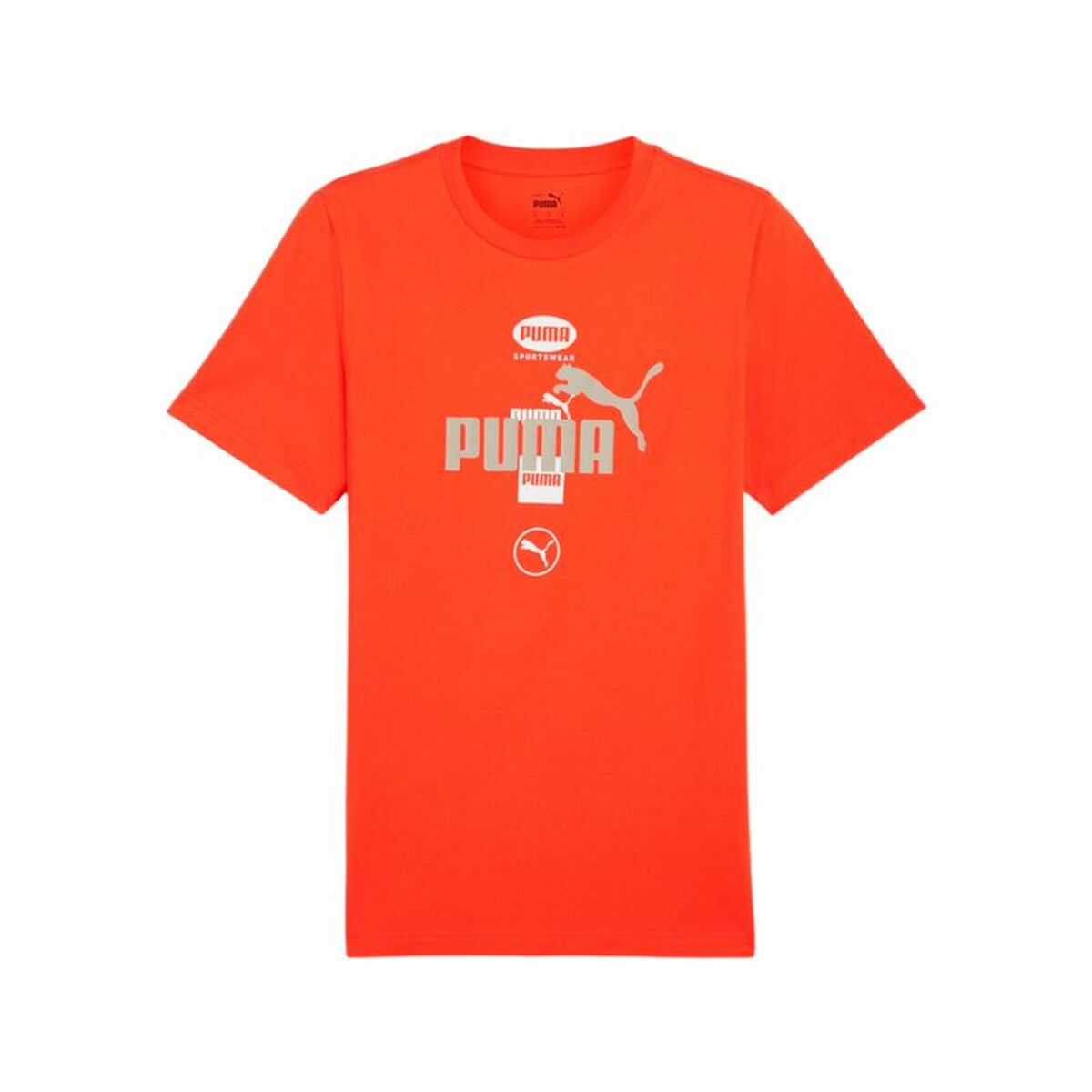 Tricou cu Mânecă Scurtă Bărbați Puma Puma Power Graphic