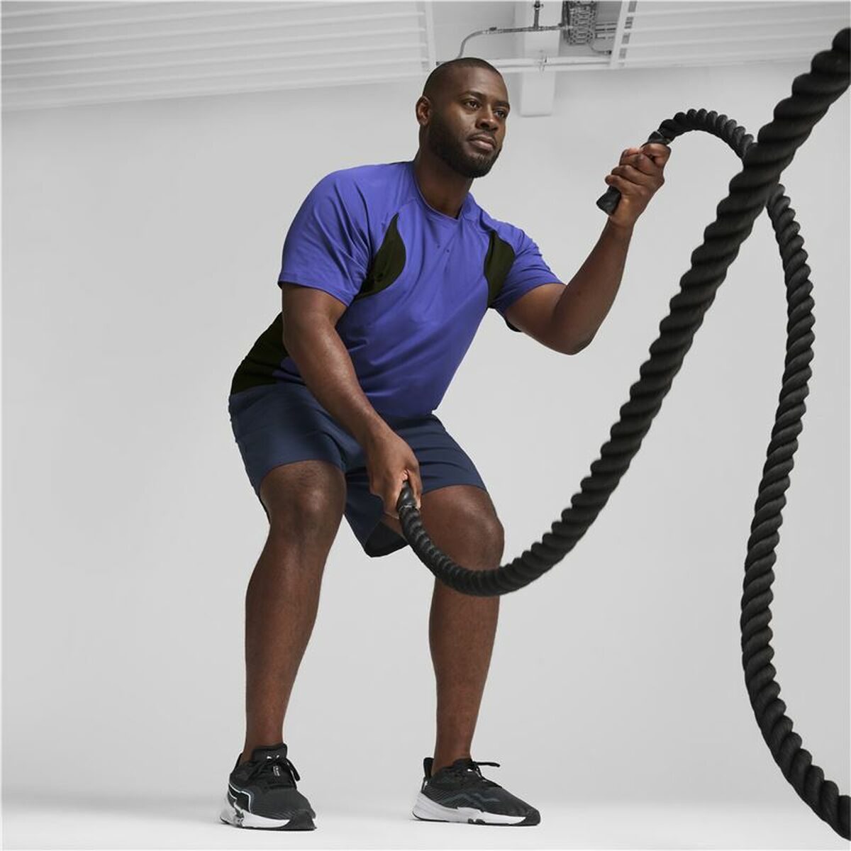 Tricou Sport cu Mânecă Scurtă Puma Cloudspun Albastru