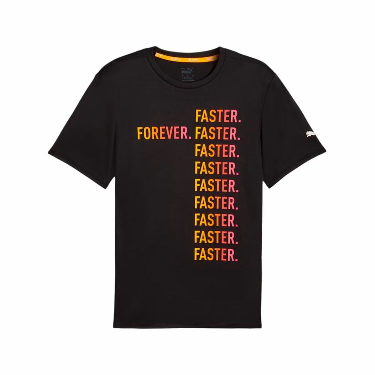 Tricou Sport cu Mânecă Scurtă Puma Run Favorites Forever Faster M Negru