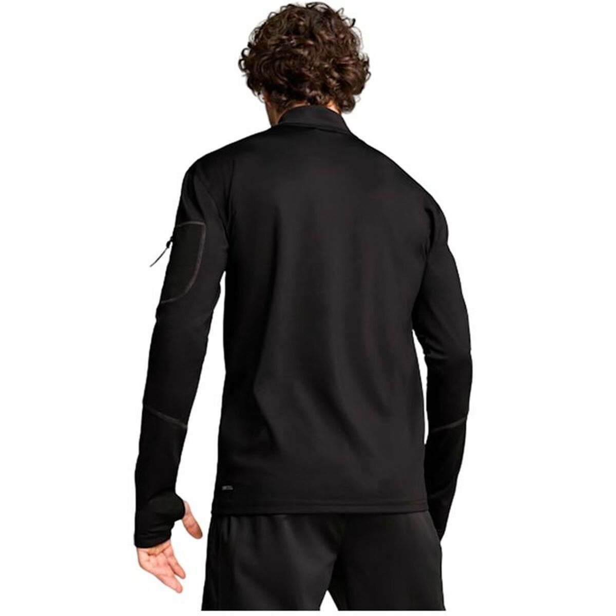 Hanorac fără Glugă Bărbați Puma Flex 1/4 Zip Negru