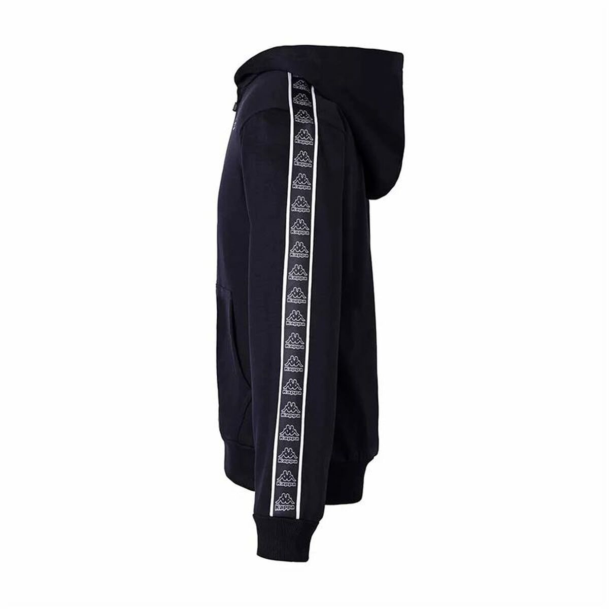 Hanorac cu Glugă Copii Kappa 8031F0036 Negru