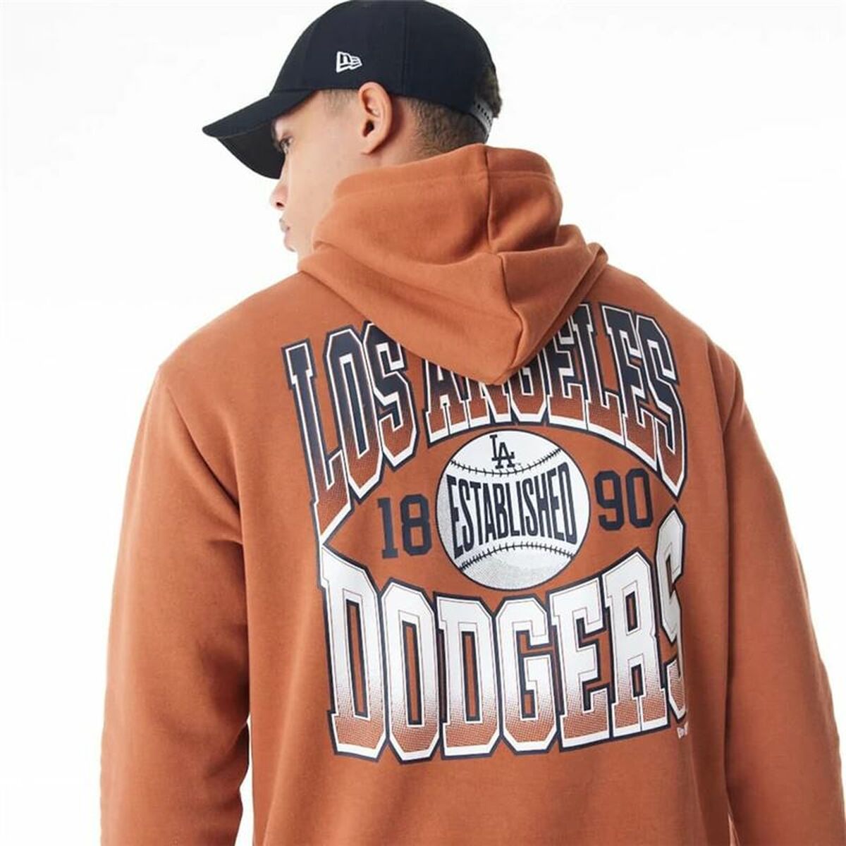 Hanorac cu Glugă Bărbați New Era MLB GRADIENT OS LA Dodgers