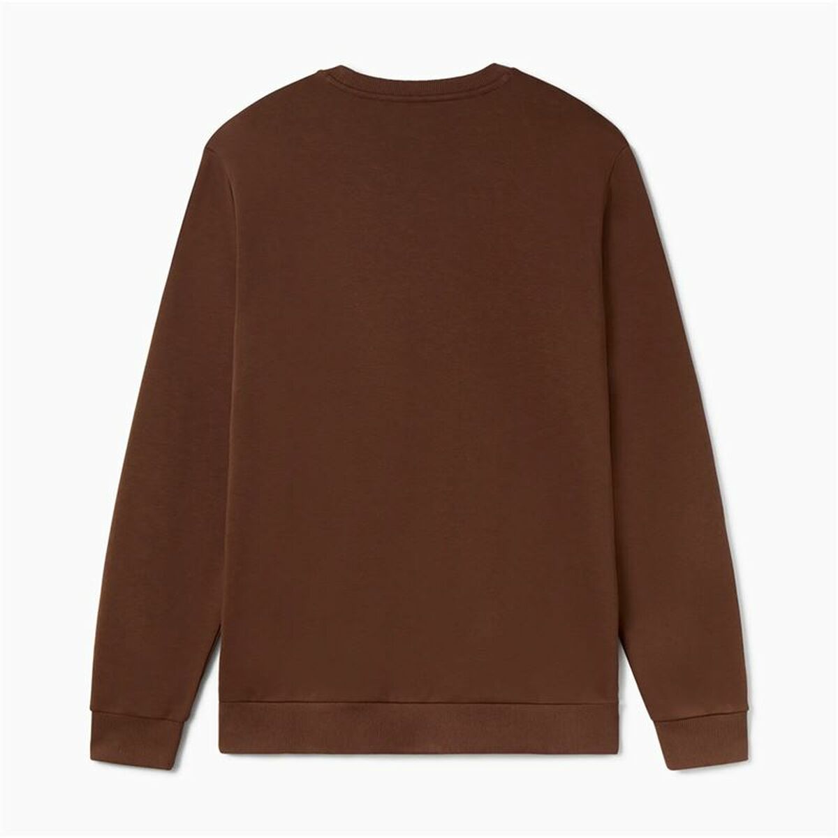 Hanorac fără Glugă Bărbați Puma Essentials+ Graphic Crew Fl Hombre Maro