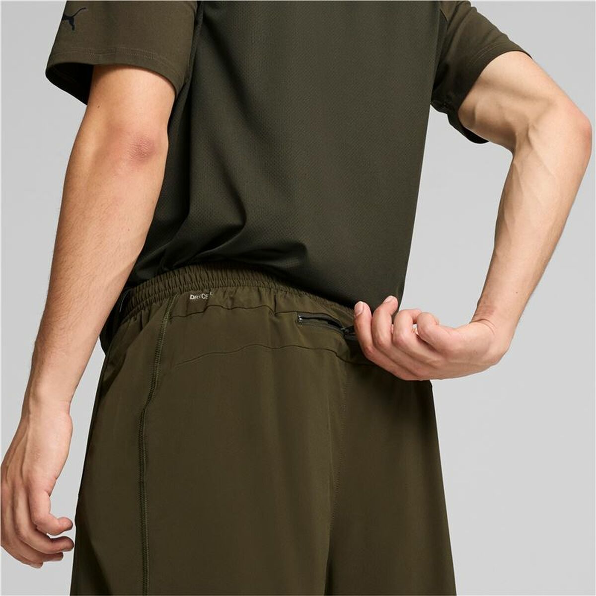 Pantalon Scurt Sport Puma Flex 7" Woven Măslină