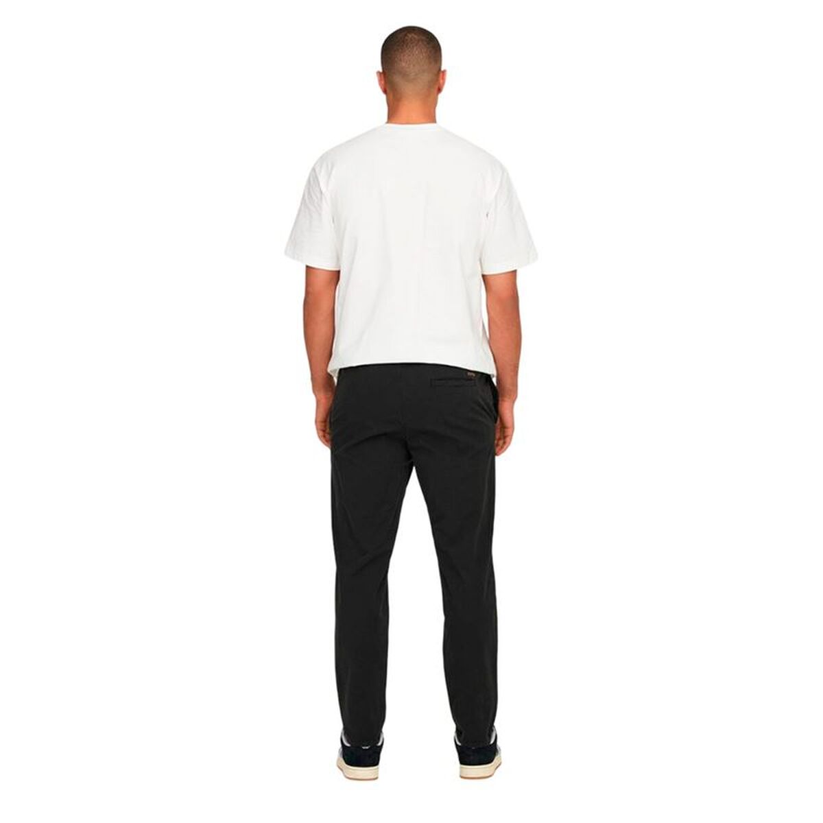 Pantalon de Trening pentru Adulți Only & Sons Onslinus Taper 0183 Negru Bărbați