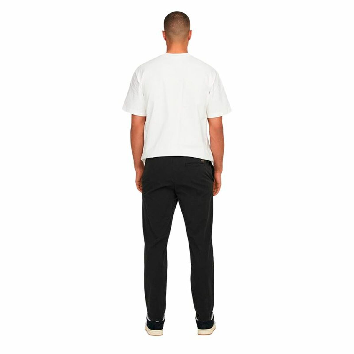 Pantalon de Trening pentru Adulți Only & Sons Onslinus Taper 0183 Negru Bărbați