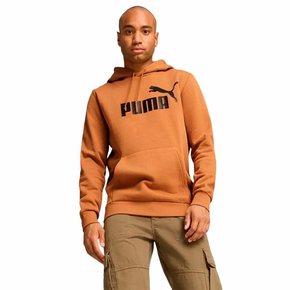 Hanorac cu Glugă Bărbați Puma Essentials Big Logo Hoodie Fl