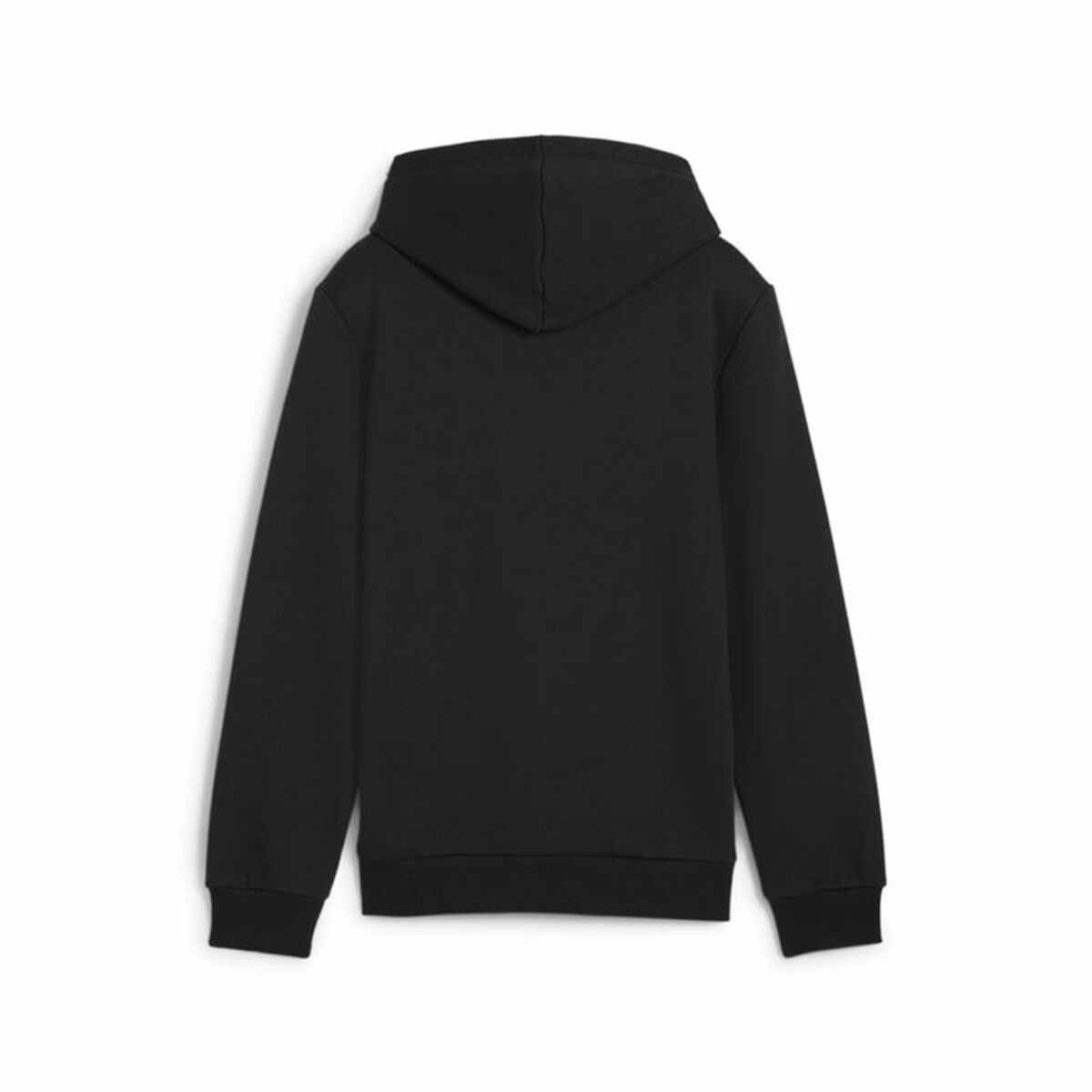 Hanorac cu Glugă Copii Puma Essentials+ 2 Col Big Logo Negru