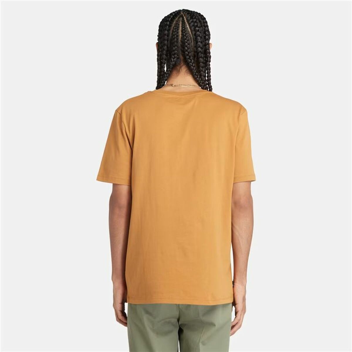 Tricou cu Mânecă Scurtă Bărbați Timberland Stack Logo