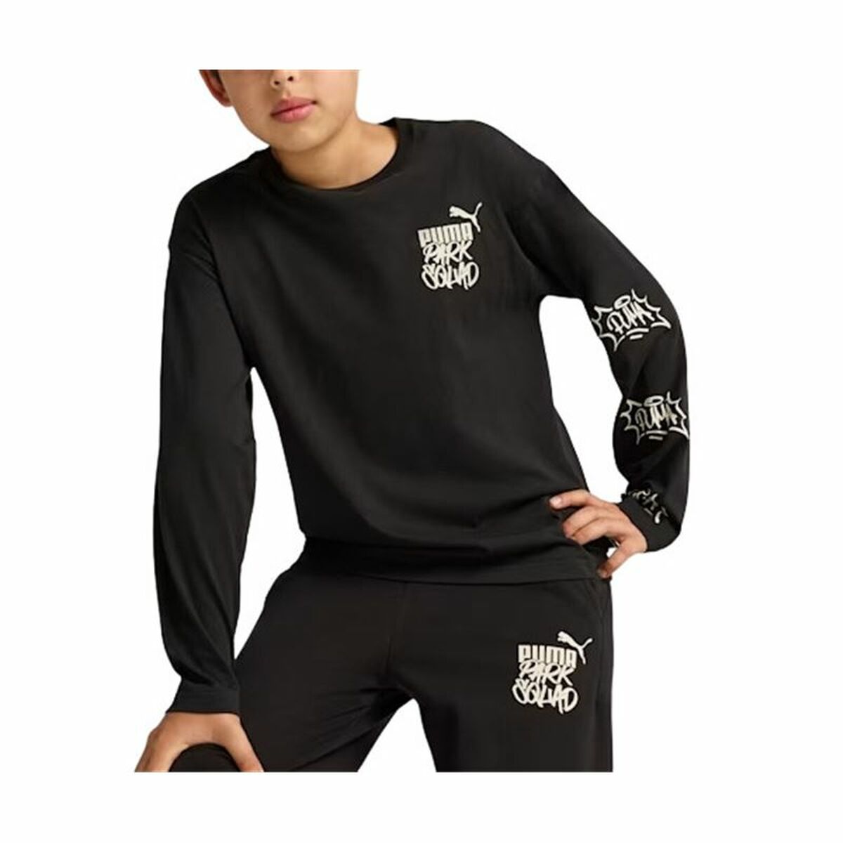 Tricou cu Mânecă Lungă Copii Puma Essentials+ Mid 90S Ls