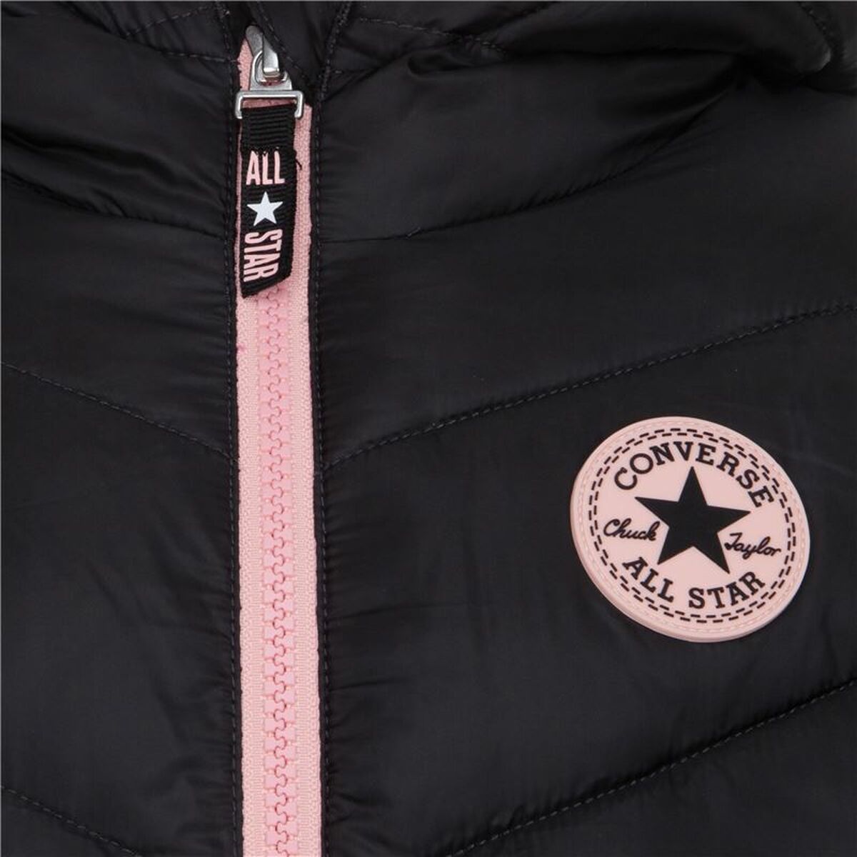 Vestă Infantil Converse Solid Mdwt Puffer Negru