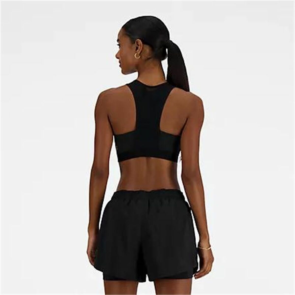 Sutien Sport New Balance Sleek Medium Negru
