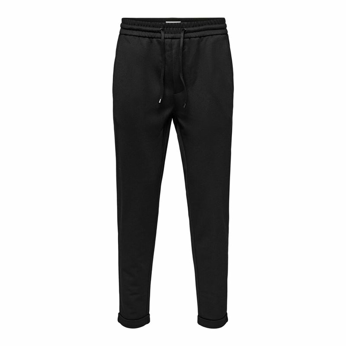 Pantalon de Trening pentru Adulți Only & Sons Onslinus Crop Tap 0192 Negru Bărbați
