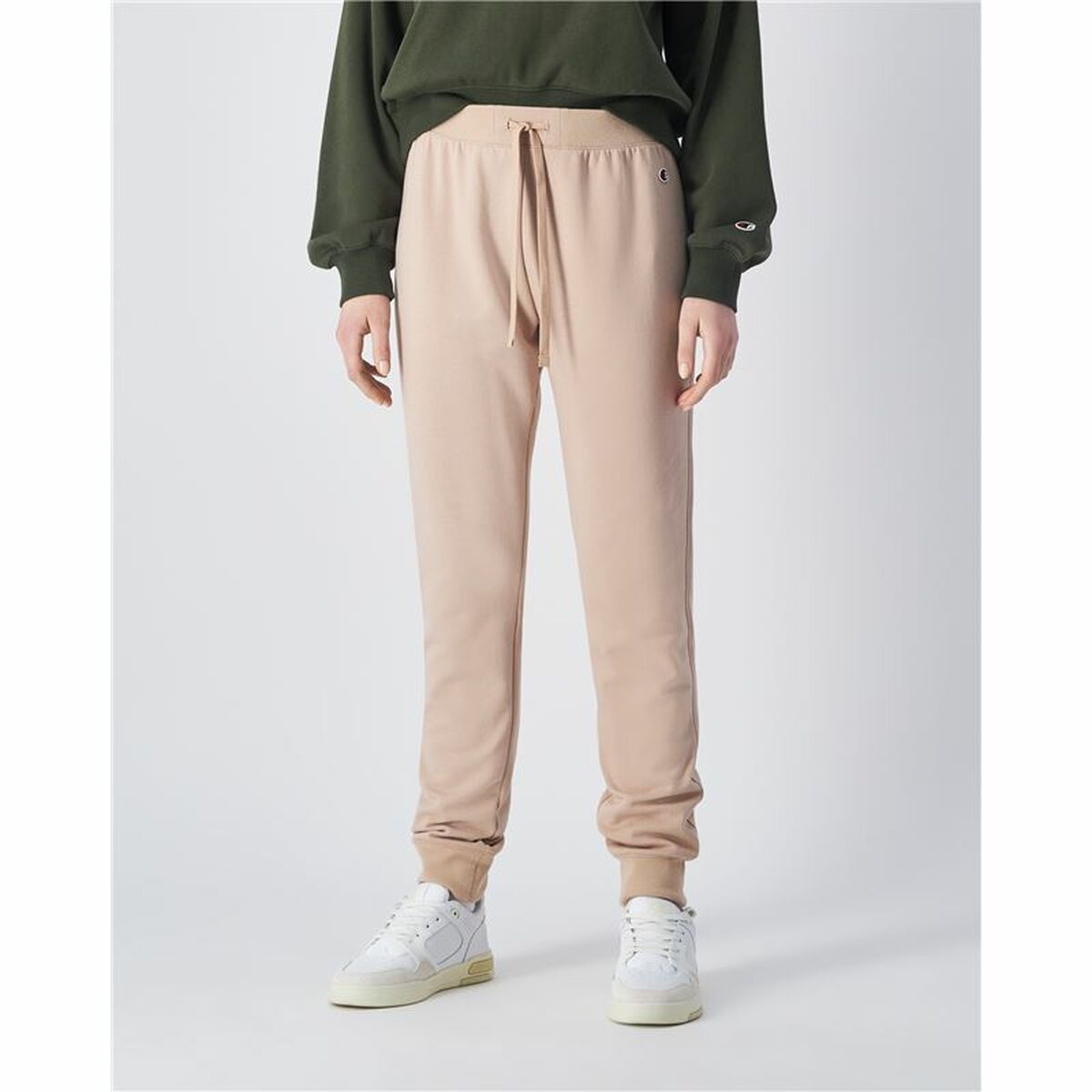 Pantalon de Trening pentru Adulți Champion Rib Cuff Bej Bărbați