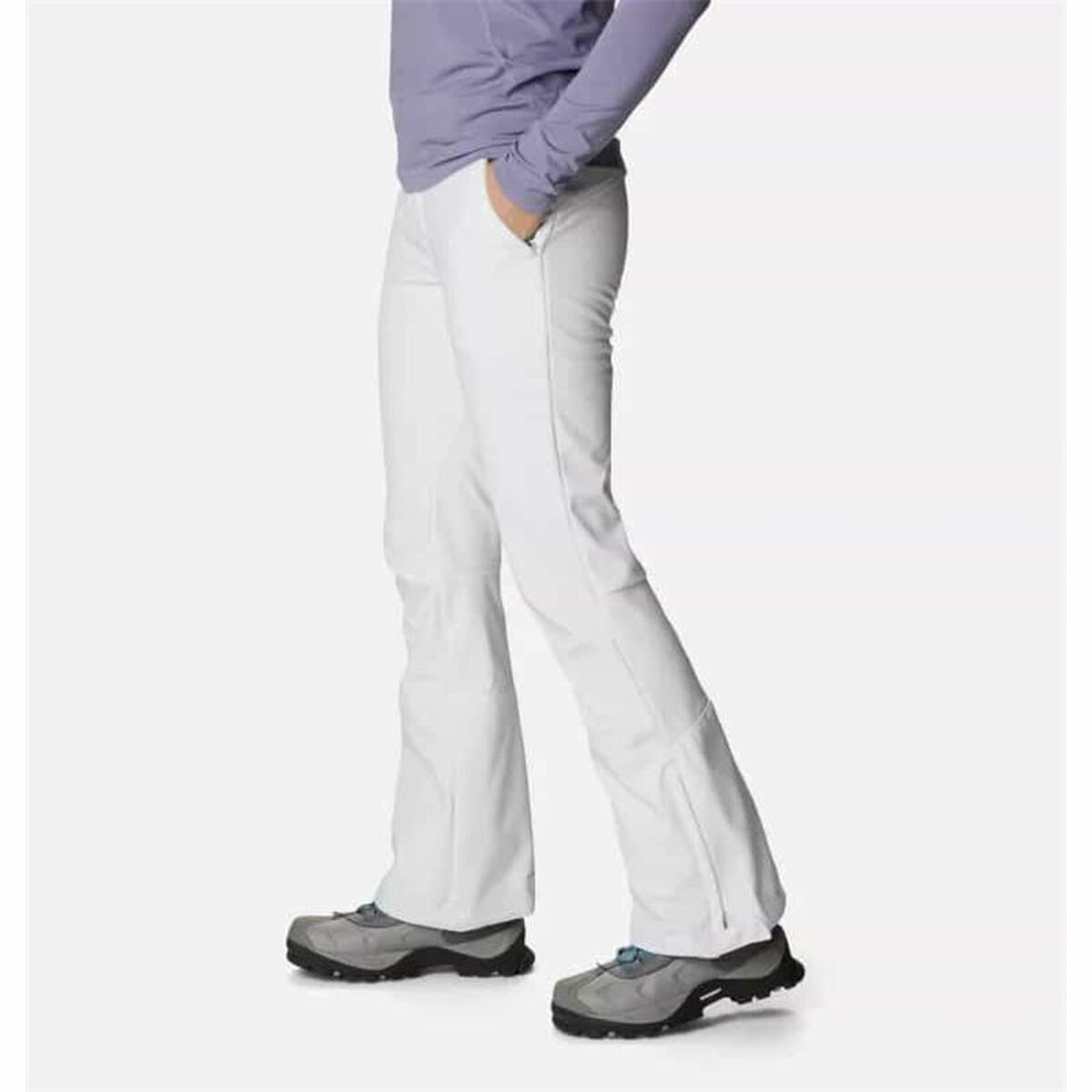 Pantaloni lungi de sport Columbia Roffee Ridge™ VI Alb Femeie
