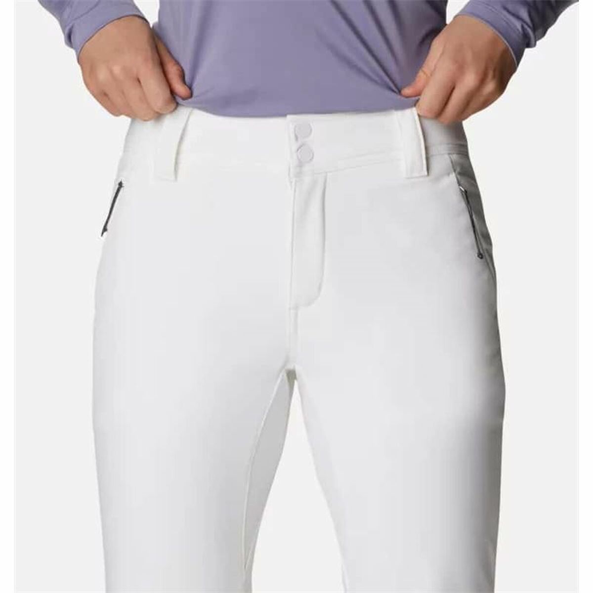 Pantaloni lungi de sport Columbia Roffee Ridge™ VI Alb Femeie