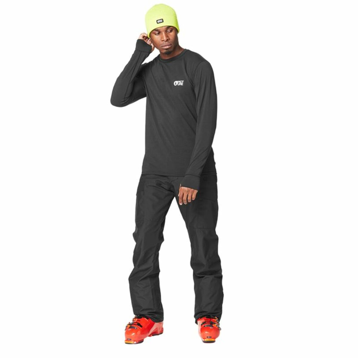 Pantaloni lungi de sport Picture Plan A Negru