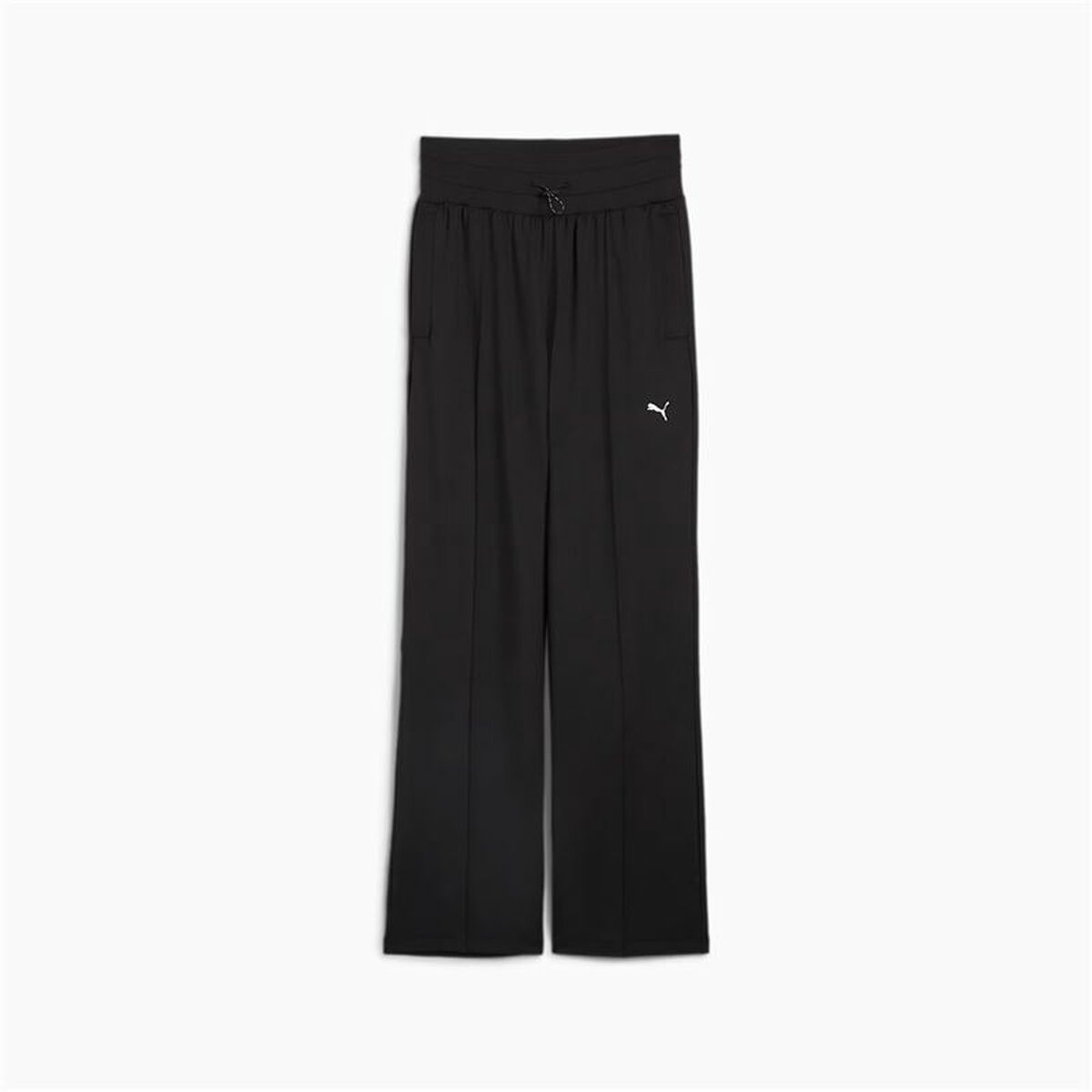 Pantaloni lungi de sport Puma Cloudspun Hw Wide Negru Femeie