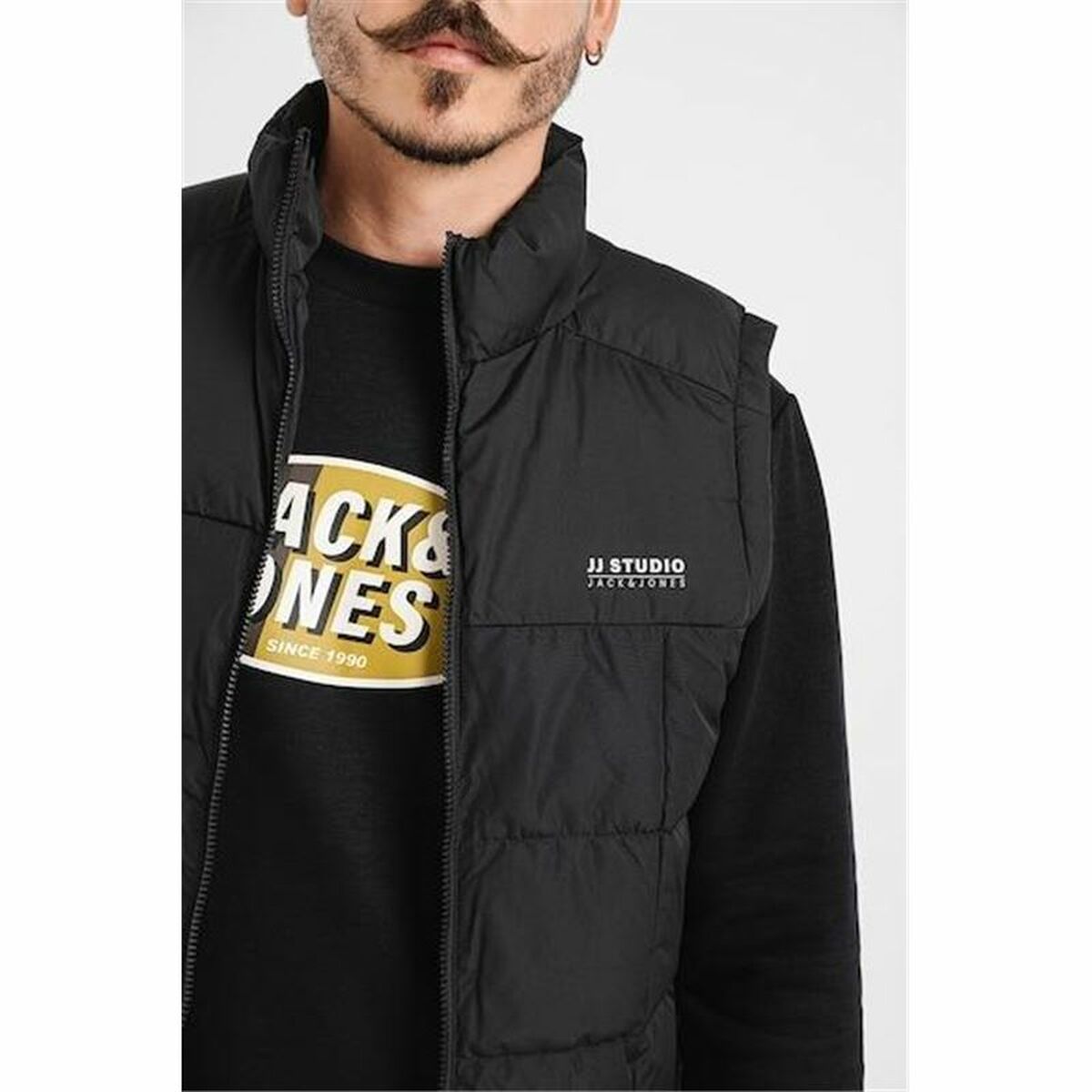 Vestă Sport de Bărbați Jack & Jones Jjben Square Bodywarmer Negru