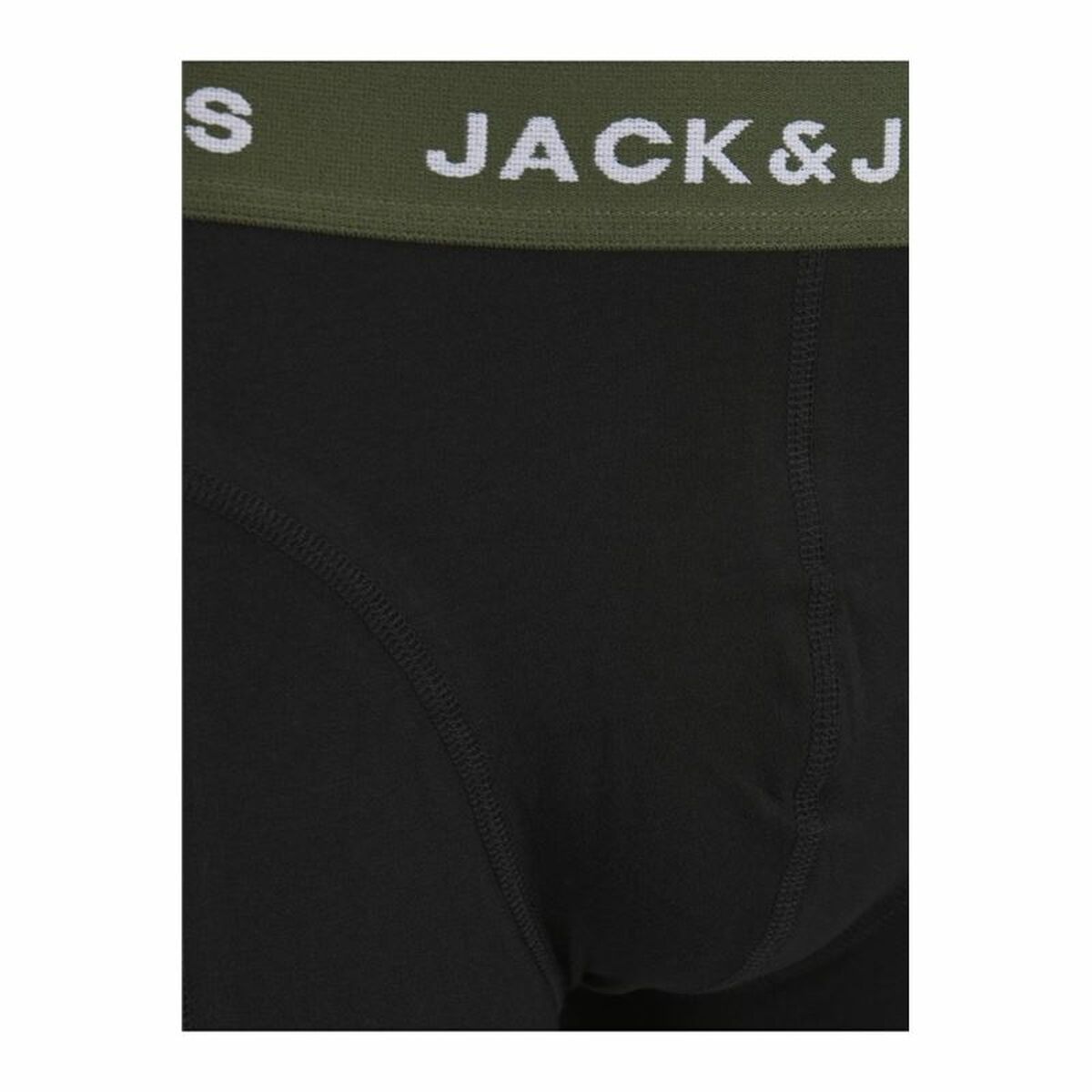 Boxeri pentru bărbați Jack & Jones Jacaron Solid Trunks Negru