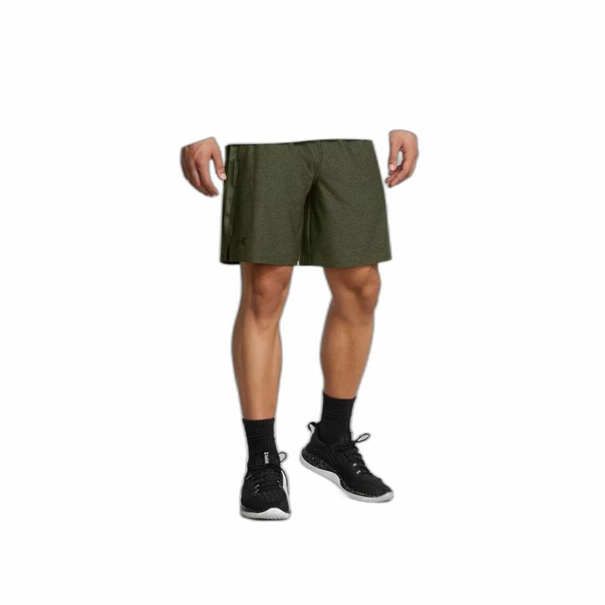 Pantaloni Scurți Sport pentru Bărbați Under Armour Tech Vent Măslină