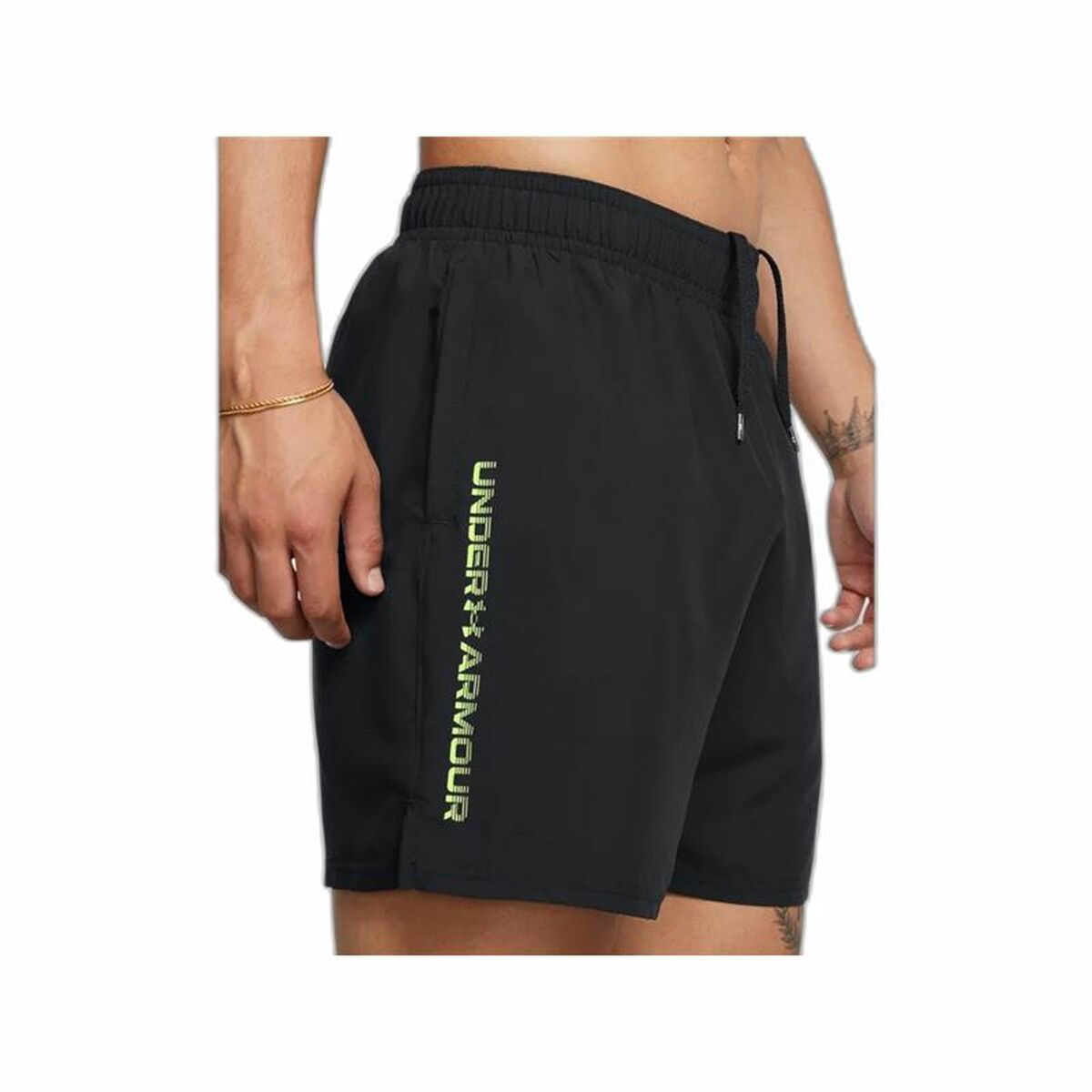 Pantaloni Scurți Sport pentru Bărbați Under Armour Wordmark Negru