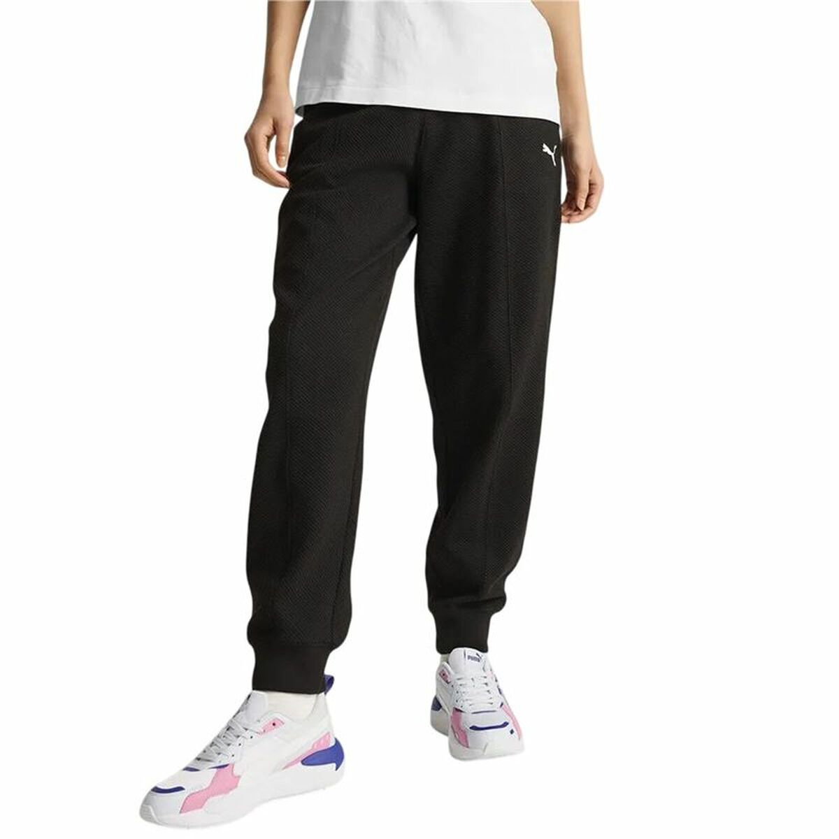 Pantalon de Trening pentru Adulți Puma Her High Waist Pants Cl Mujer Femeie