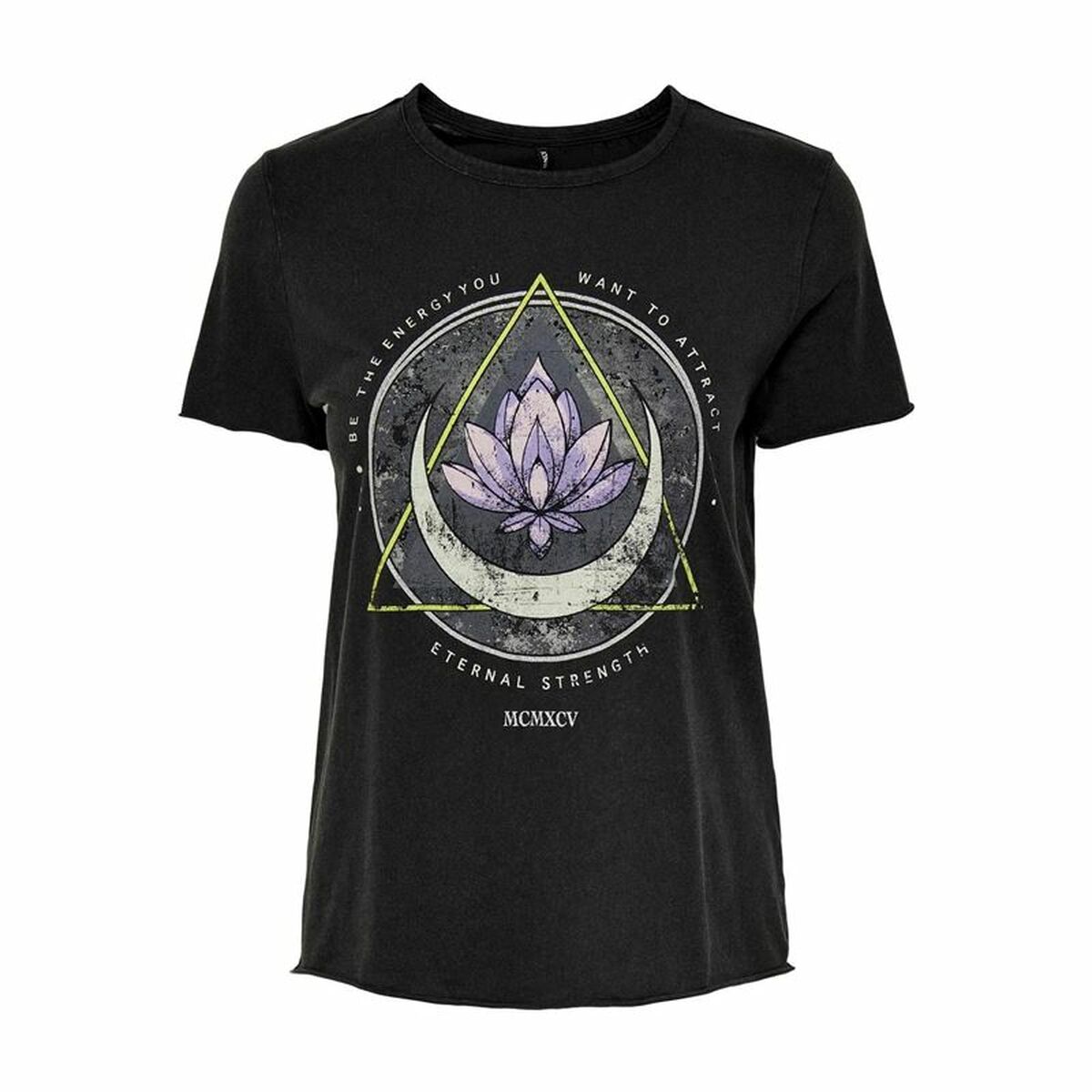 Tricou cu Mânecă Scurtă Femei Only lucy