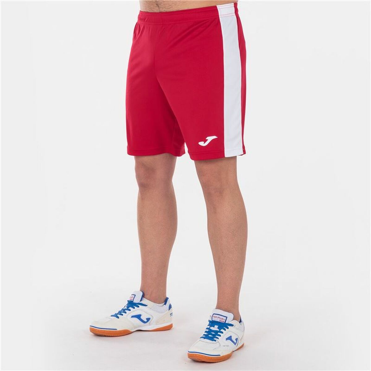 Pantaloni Scurți Sport pentru Copii Joma Sport Maxi Alb Roșu