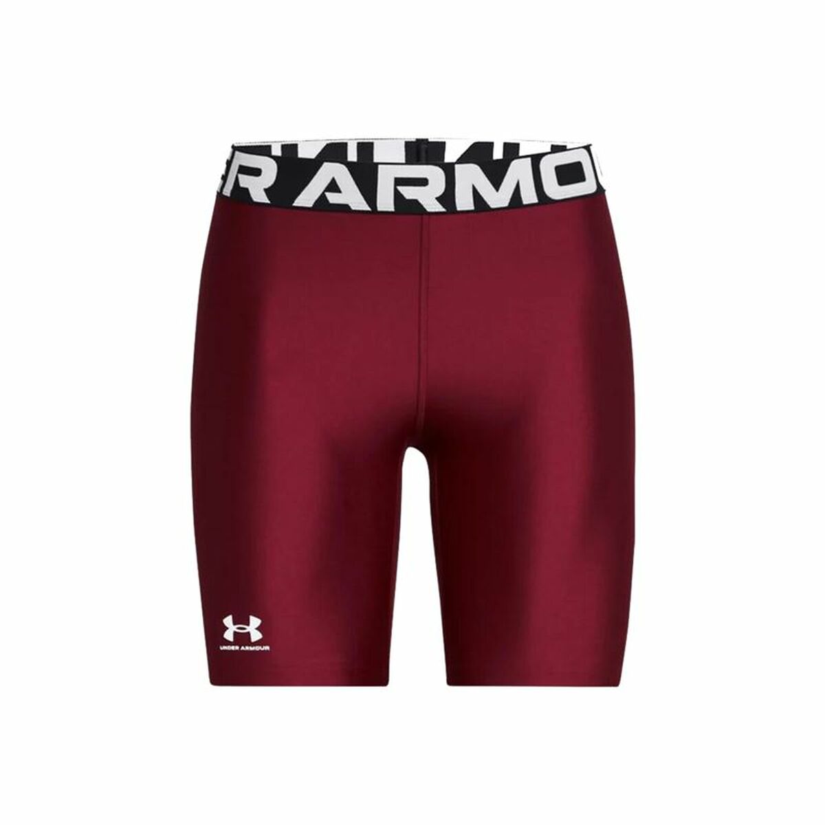 Colanți sport pentru bărbați Under Armour Hg 8In Bordo Roșu Carmin