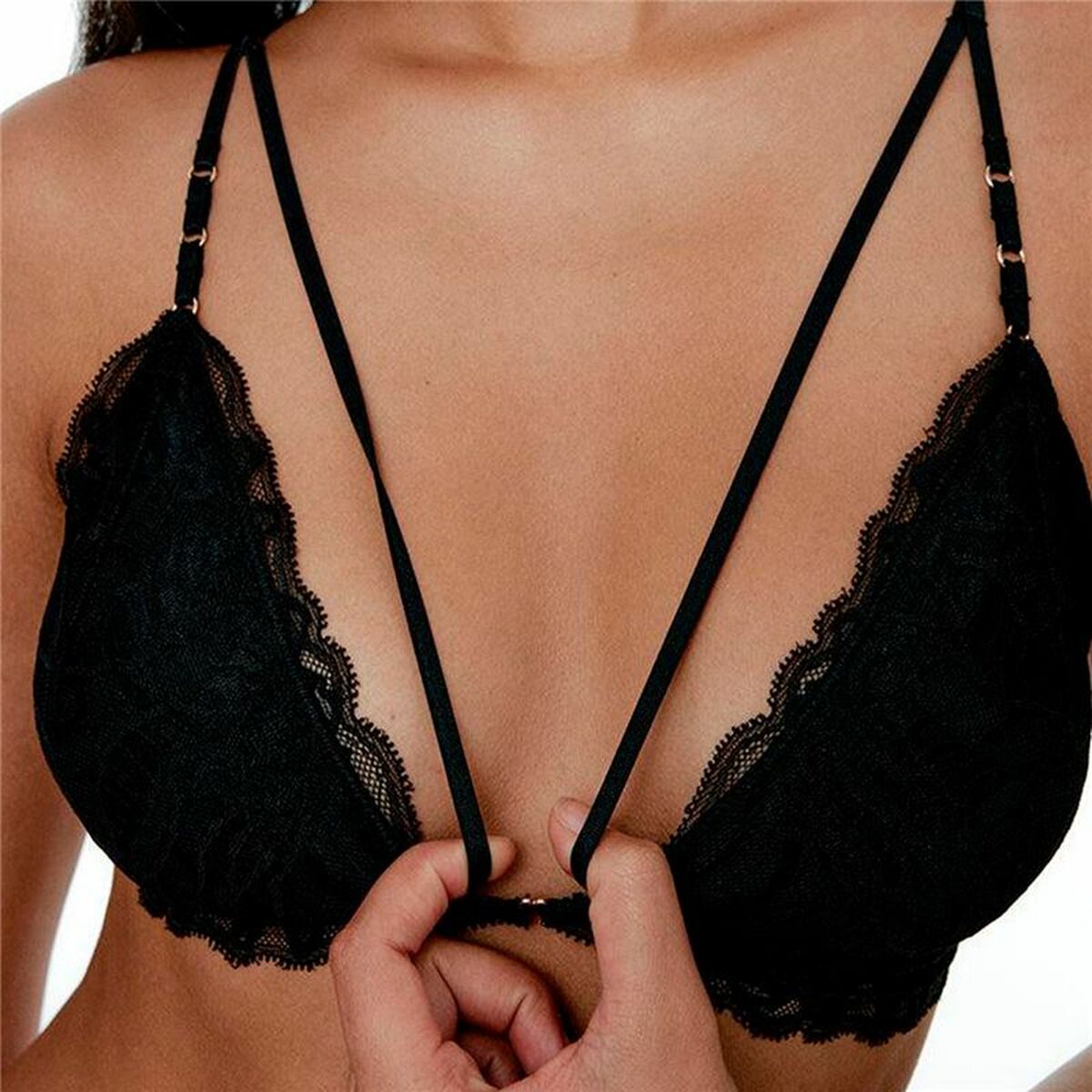 Bikini Black Limba Triangular Mojave Negru