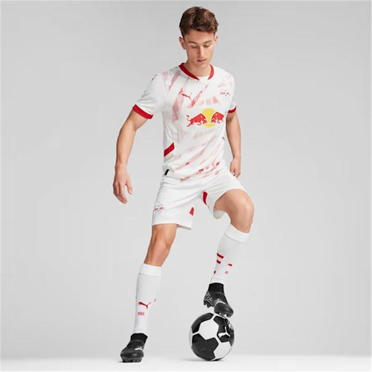 Tricou de Fotbal cu Mânecă Scurtă Bărbat Puma Rb Leipzig Replica