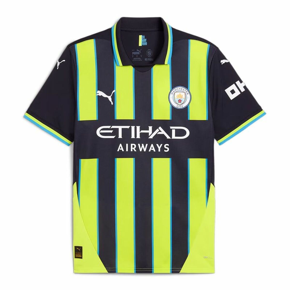 Tricou de Fotbal cu Mânecă Scurtă Bărbat Puma Manchester City 24/25 Replica