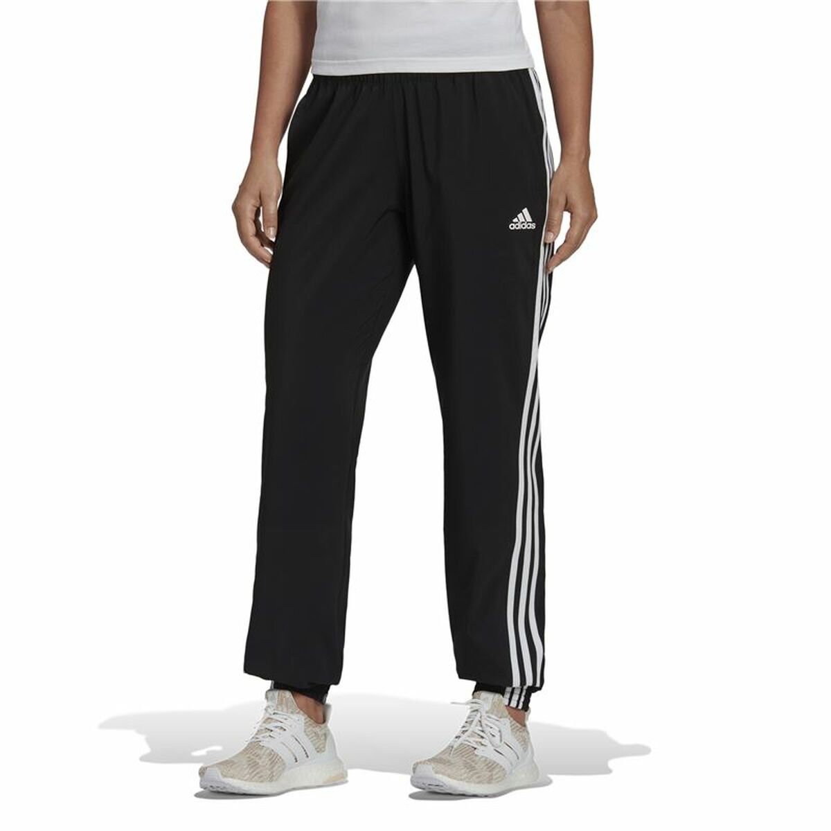 Pantaloni lungi de sport Adidas Icnsvn Negru Femeie