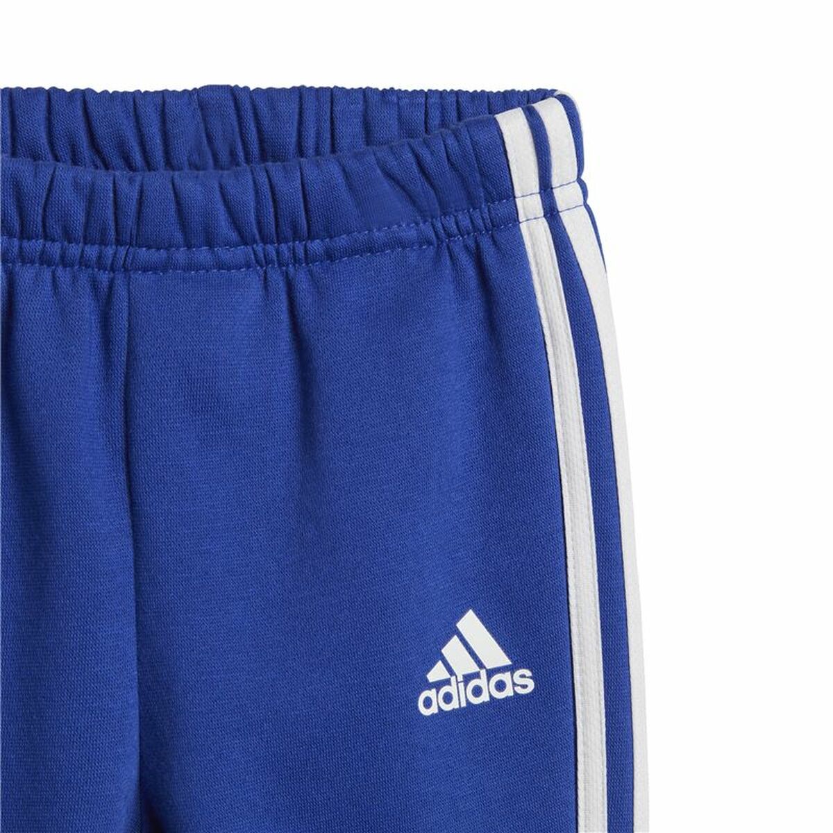 Set Sport pentru Bebeluși Adidas I 3Stripes Tib Fleece Ts Infantil Albastru