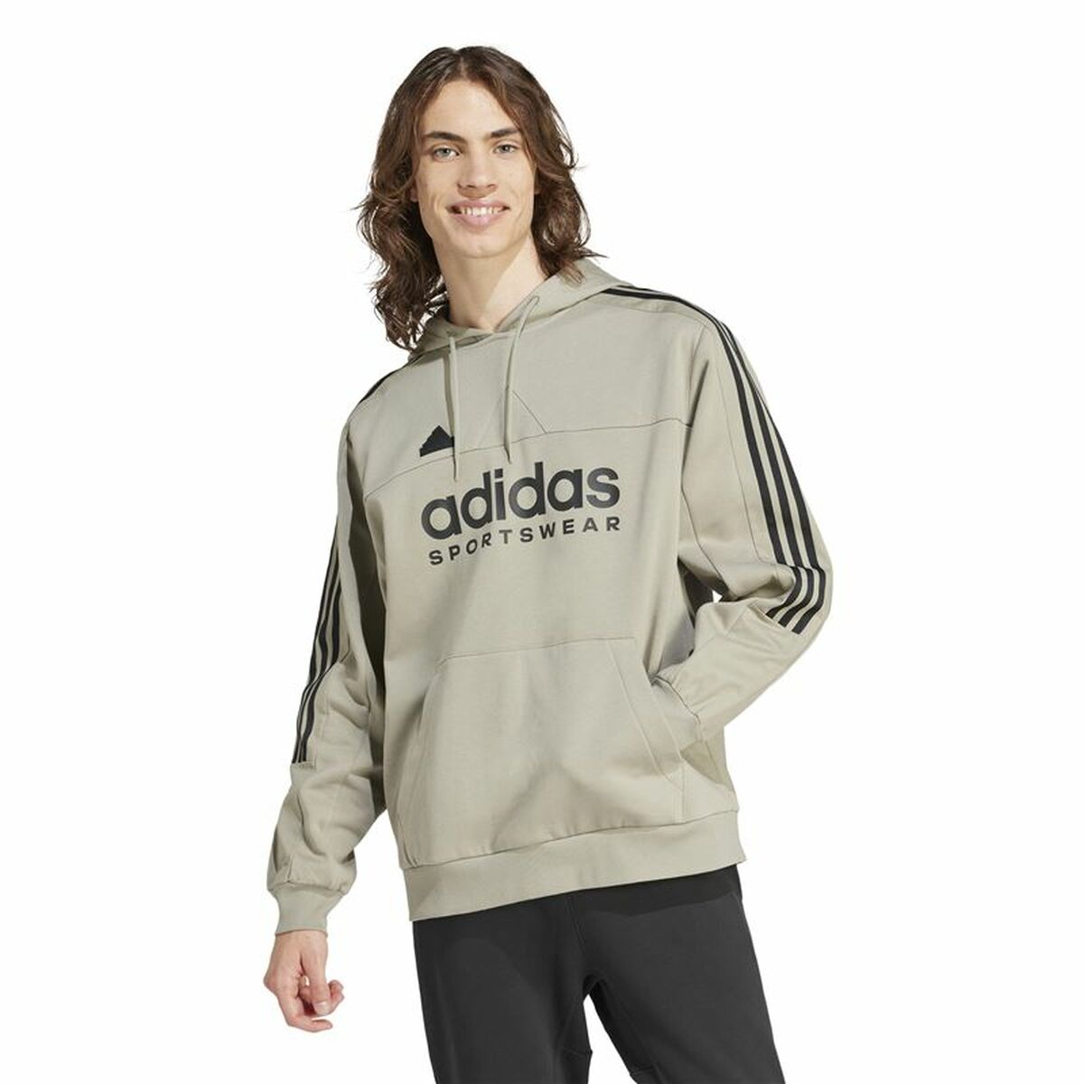 Hanorac cu Glugă Bărbați Adidas Tiro XS