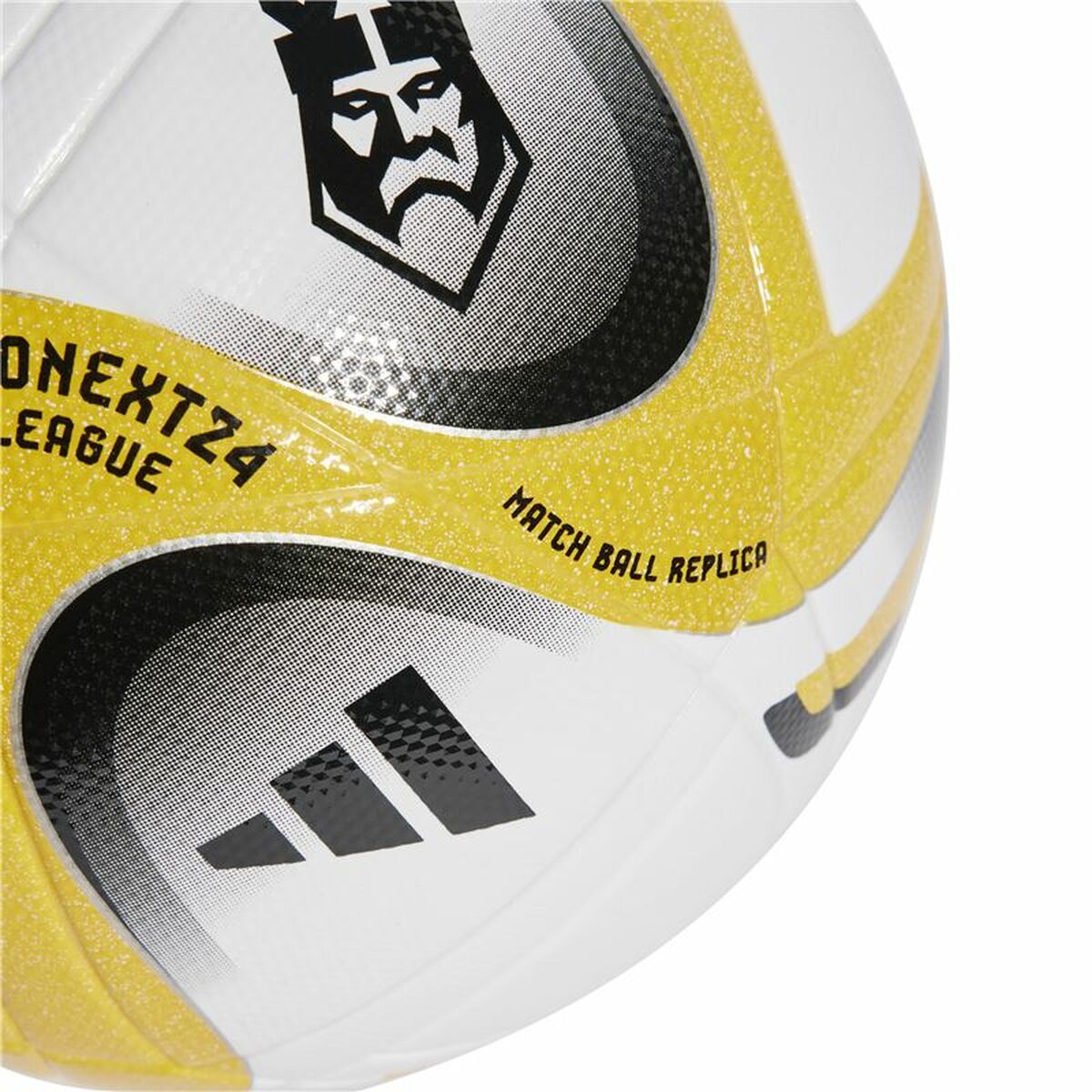 Minge de Fotbal Adidas Kings League Galben Mărimea 4