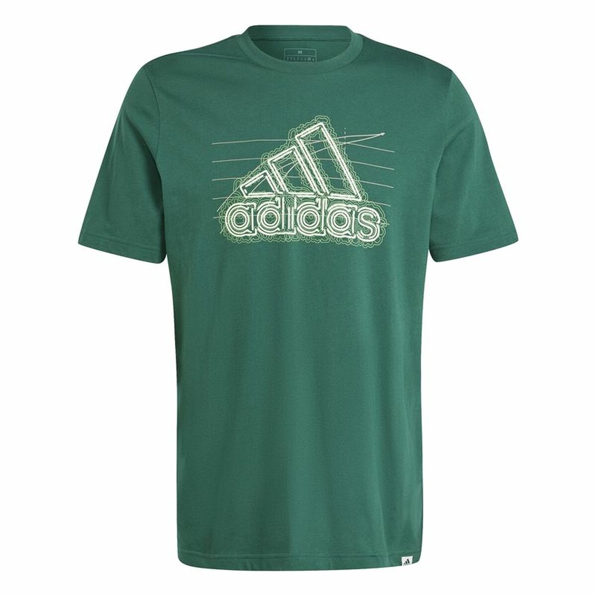 Tricou cu Mânecă Scurtă Bărbați Adidas Growth Bos XS