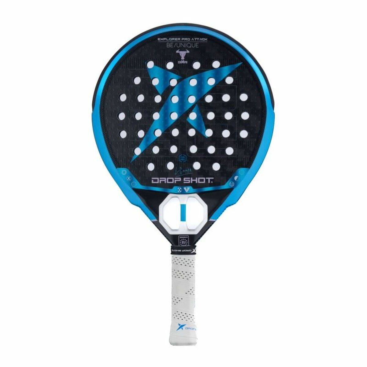 Paletă de Padel Drop Shot Explore Pro Attack Nic Albastru Negru