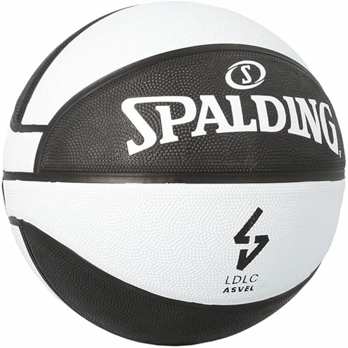 Minge de Baschet Spalding Asvel Sz7 Alb Negru (Mărimea 7)