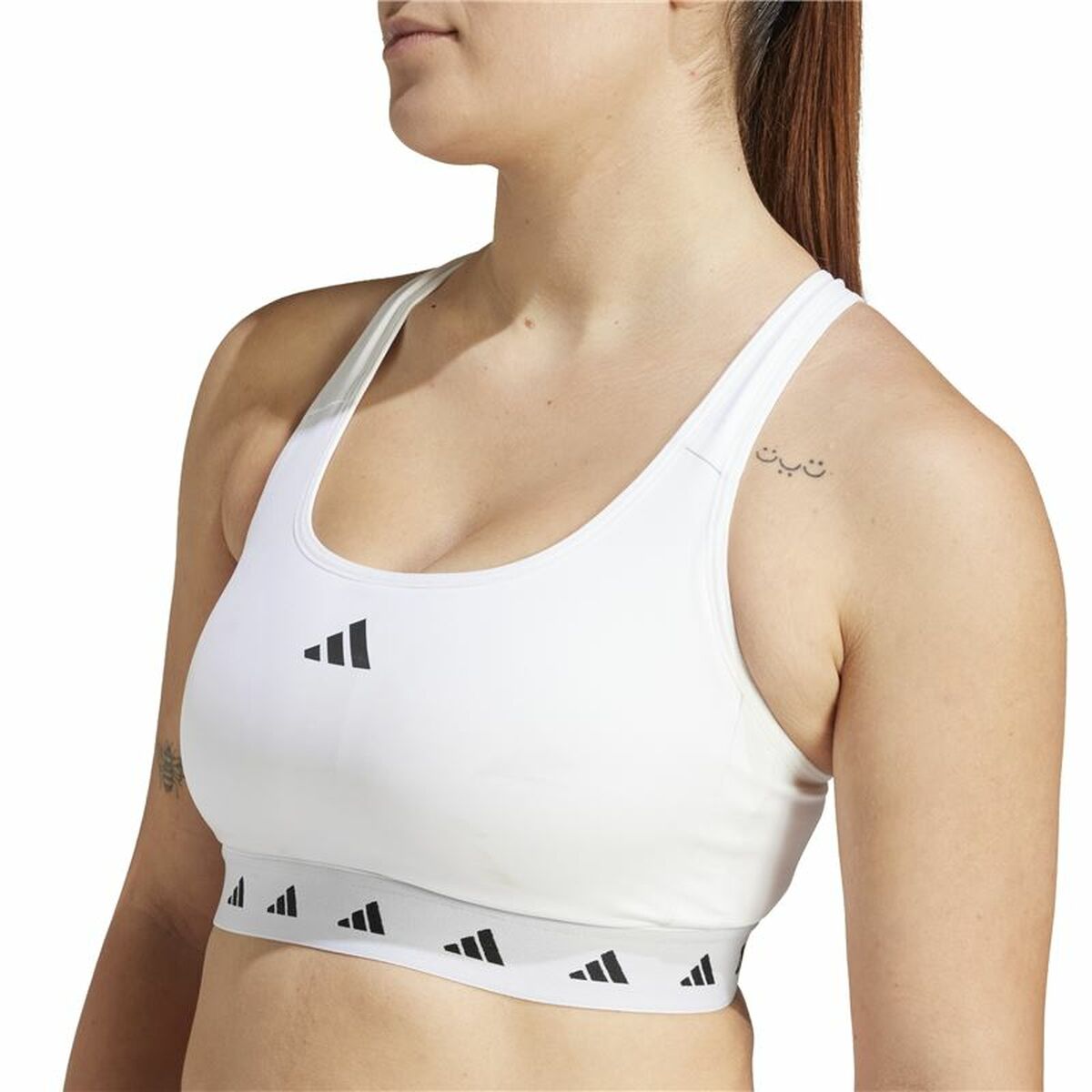 Sutien Sport Adidas Essentials Alb
