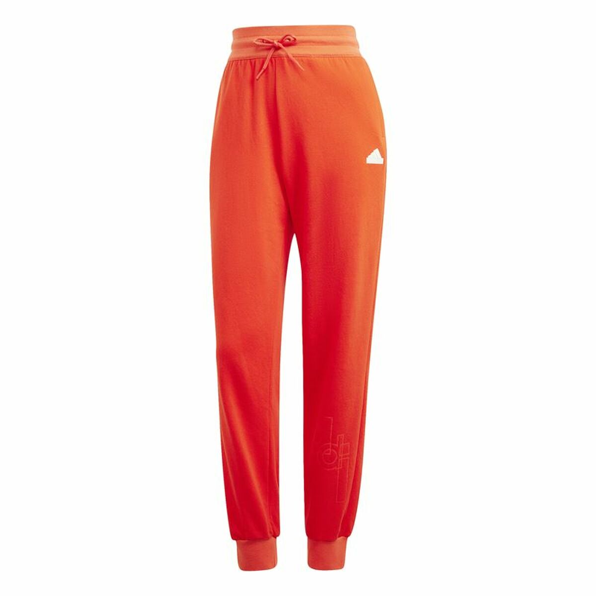 Pantaloni lungi de sport Adidas Bluv Roșu Femeie