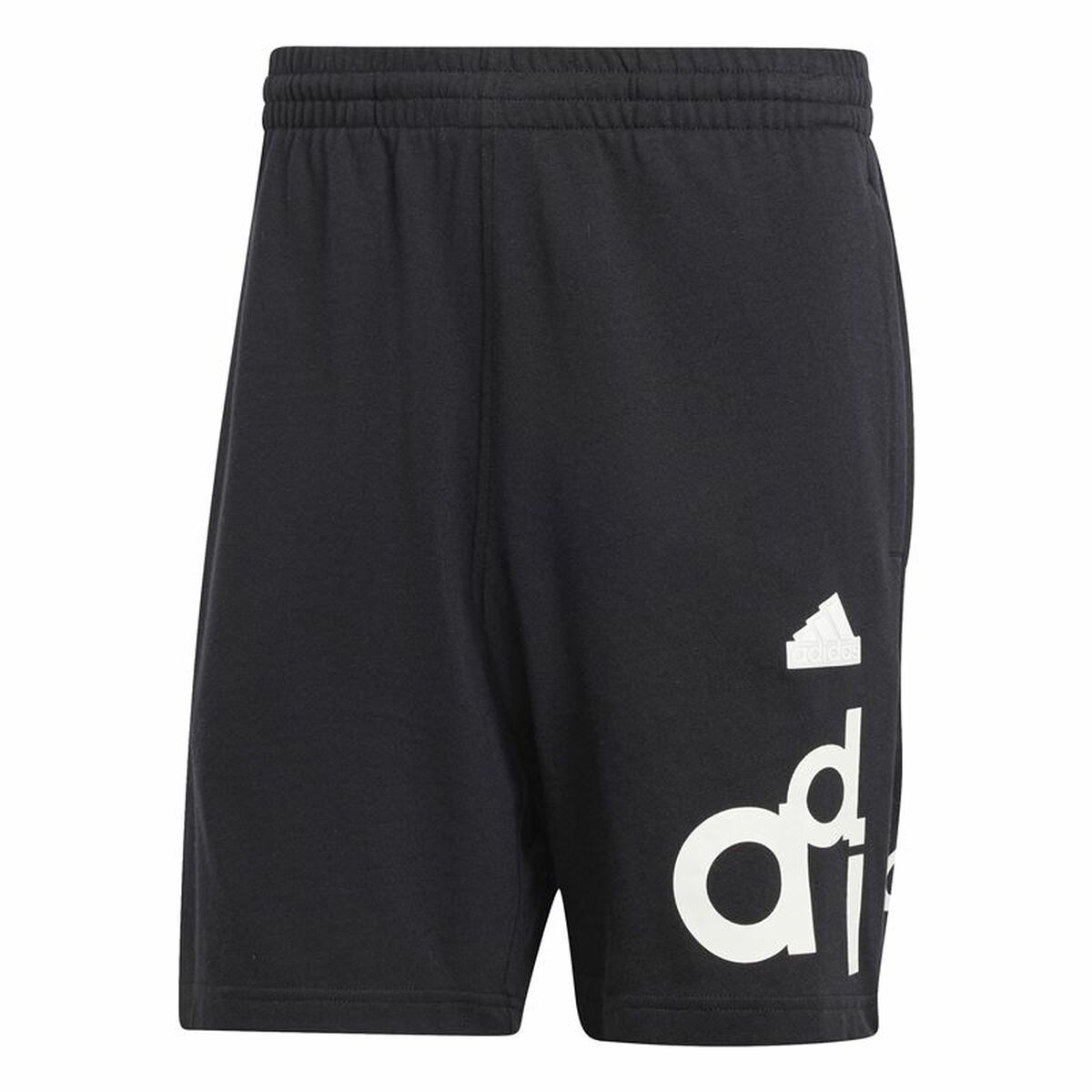 Pantalon Scurt Sport Adidas Bl Short Q1 Graphic Negru