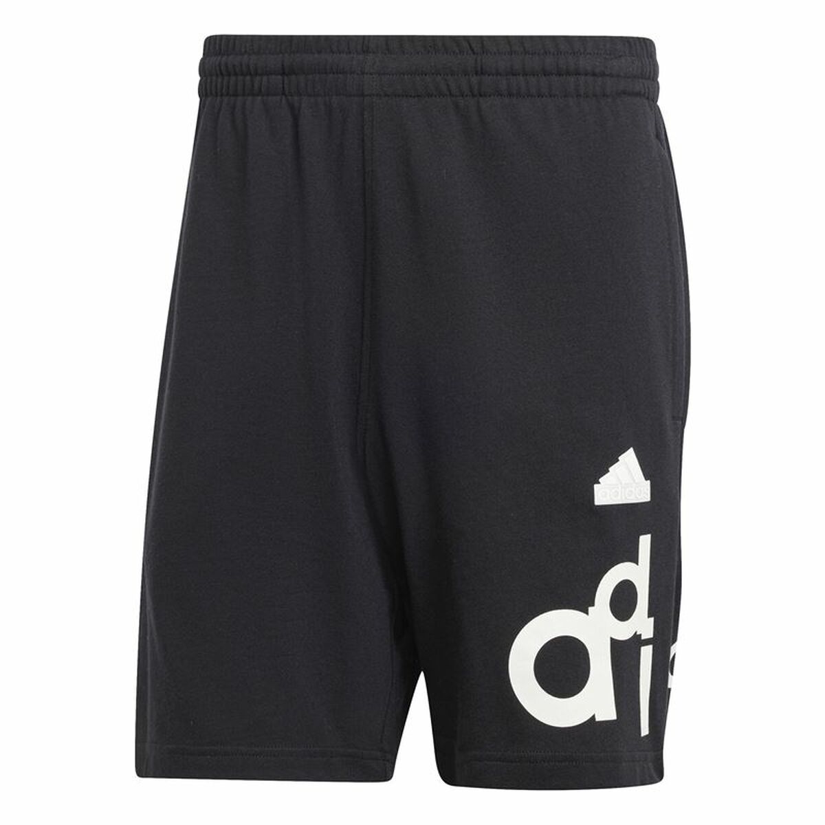 Pantalon Scurt Sport Adidas Bl Short Q1 Graphic Negru